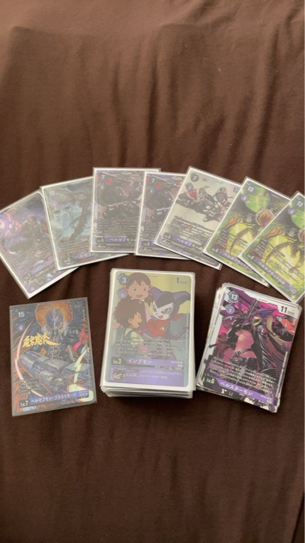 ベルゼブモンデッキ　デジモンカード パラレル