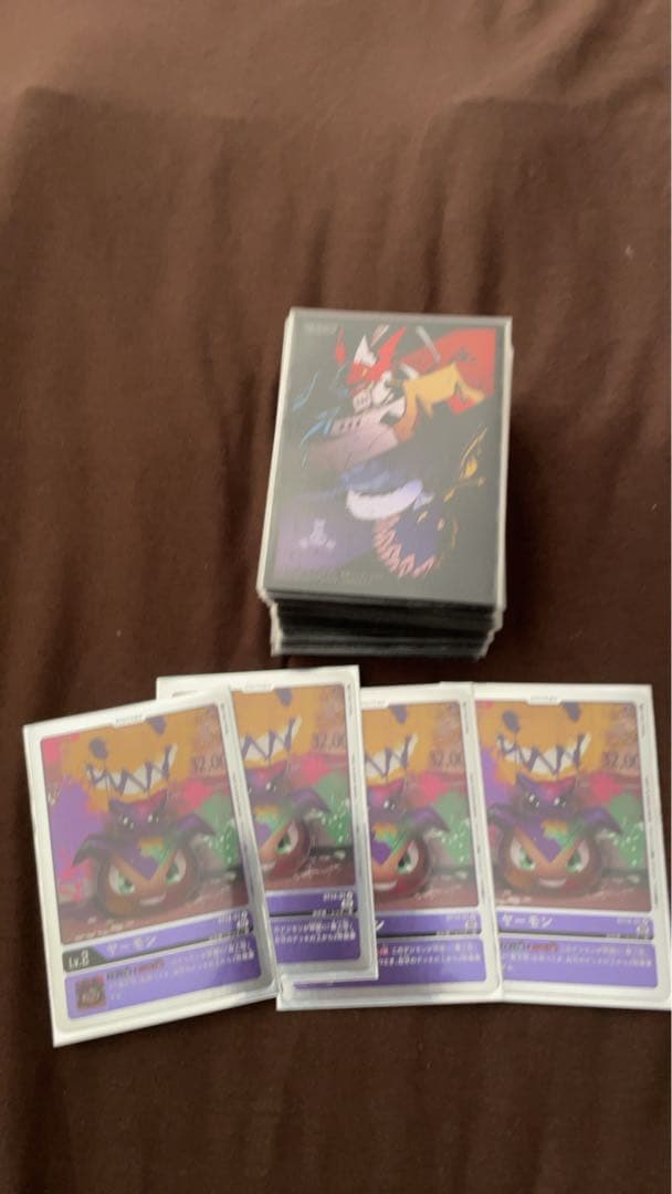 ベルゼブモンデッキ　デジモンカード パラレル