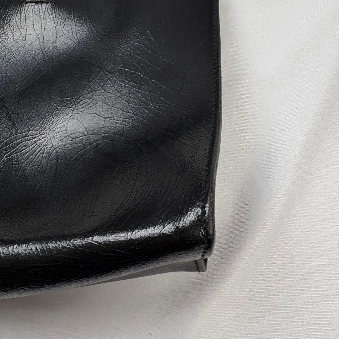 バッグ archive miu miu leather hand bag black