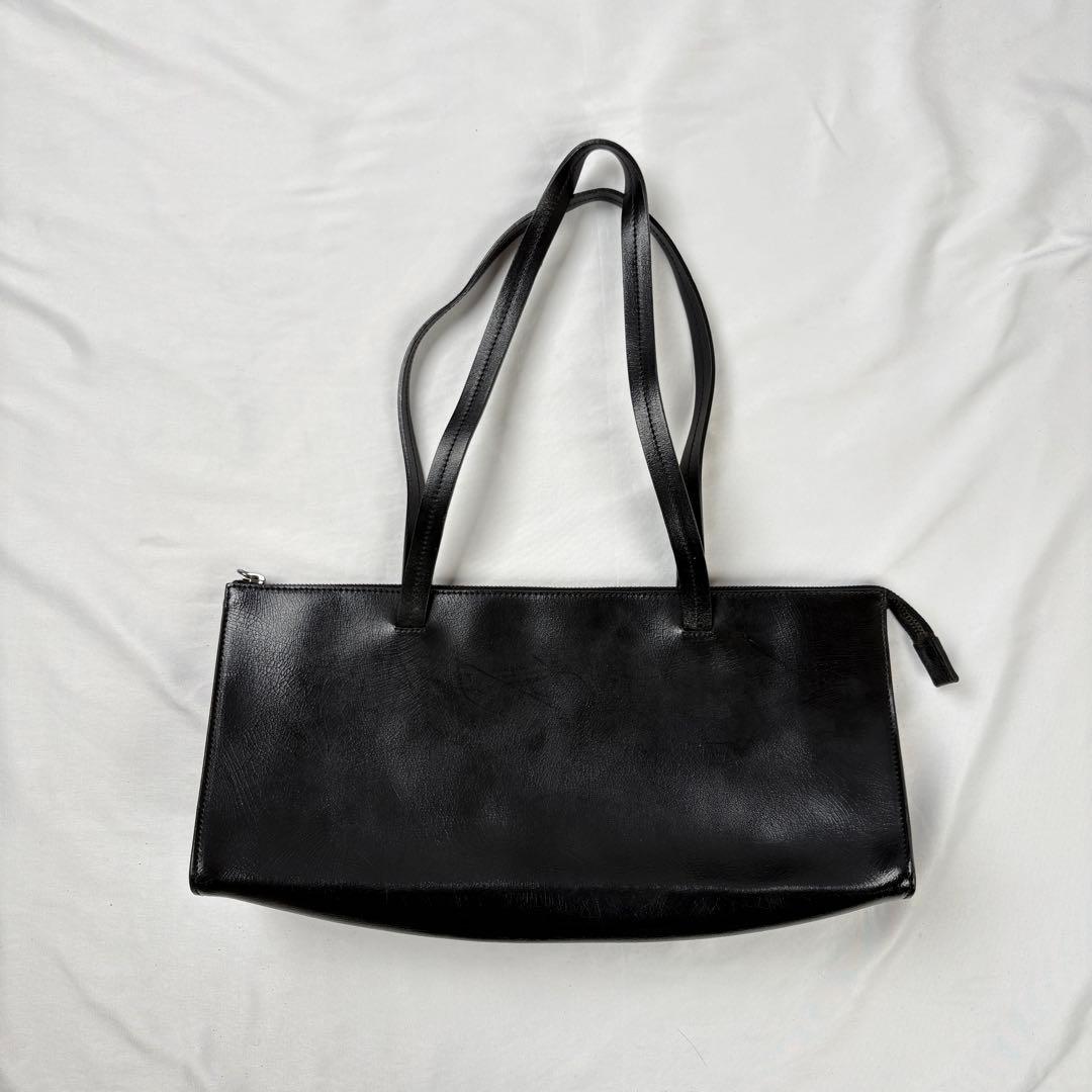 バッグ archive miu miu leather hand bag black