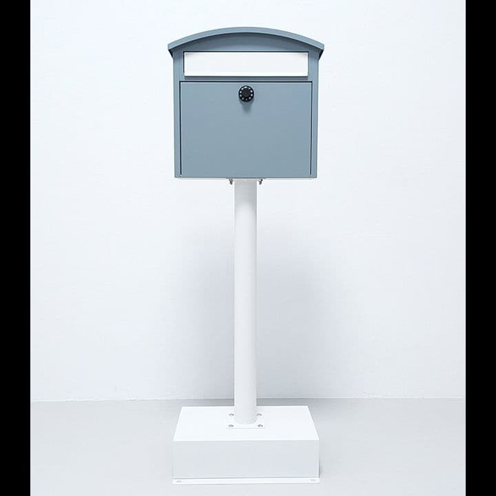 【美品・未使用】北欧風おしゃれな郵便ポスト スタンド 郵便受け メールボックス