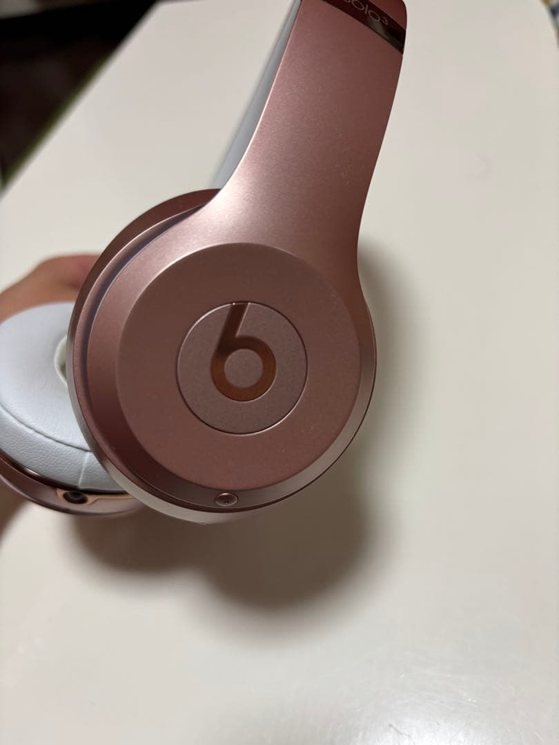 Beats ワイヤレスヘッドホン ホワイト/ローズゴールド