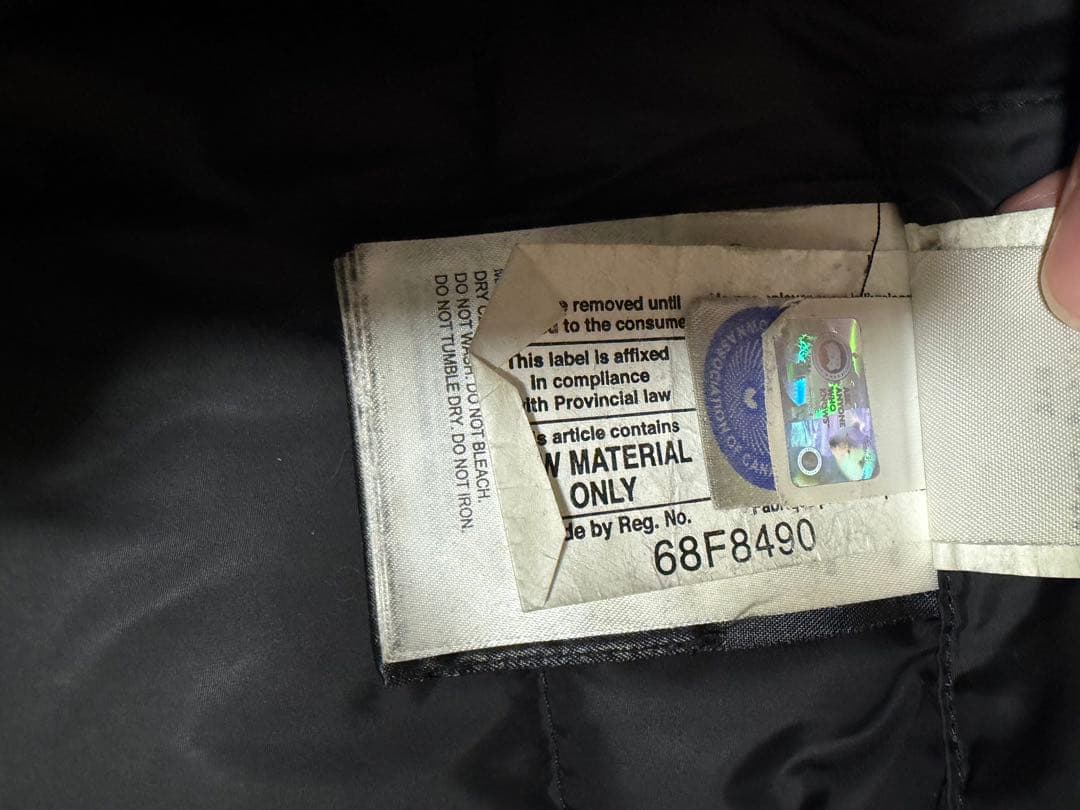   ダウンジャケット KAMLOOPSカムループス　カーキ