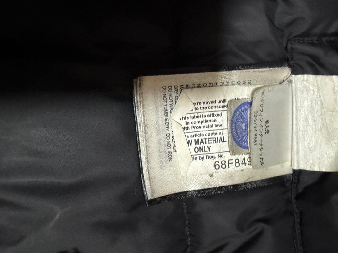   ダウンジャケット KAMLOOPSカムループス　カーキ