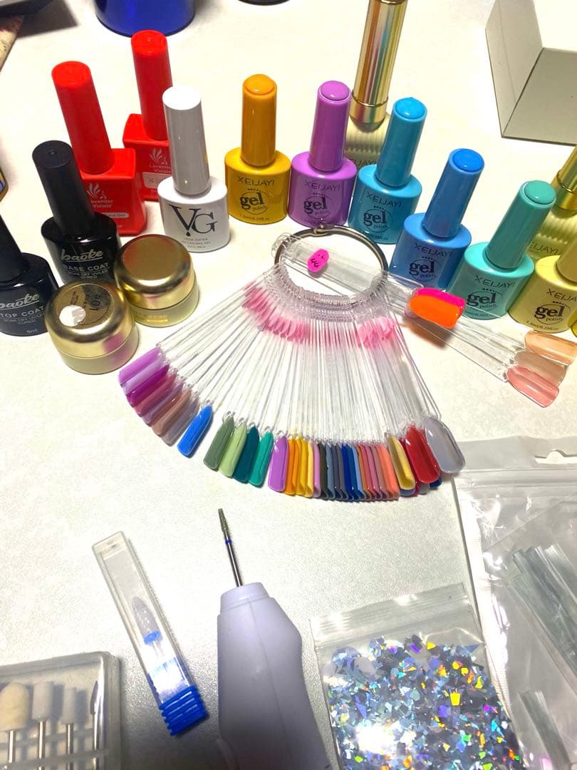 ネイルアート　まとめ売り　ジェルネイル
