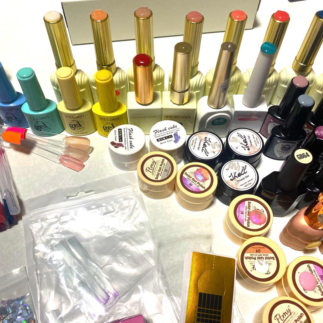 ネイルアート　まとめ売り　ジェルネイル