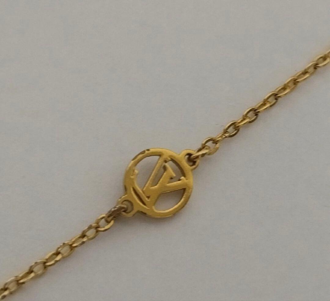 Louis Vuitton ゴールドシルバーネックレス