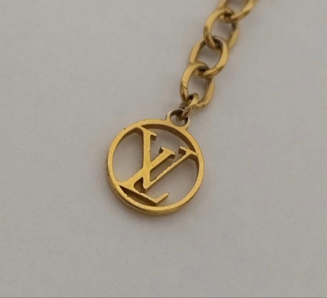 Louis Vuitton ゴールドシルバーネックレス