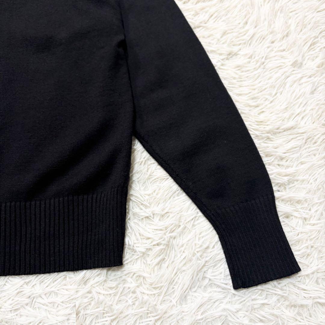 ✨美品✨アミパリス　タートルネックニット　ブラック　ハイネック　男女兼用　M