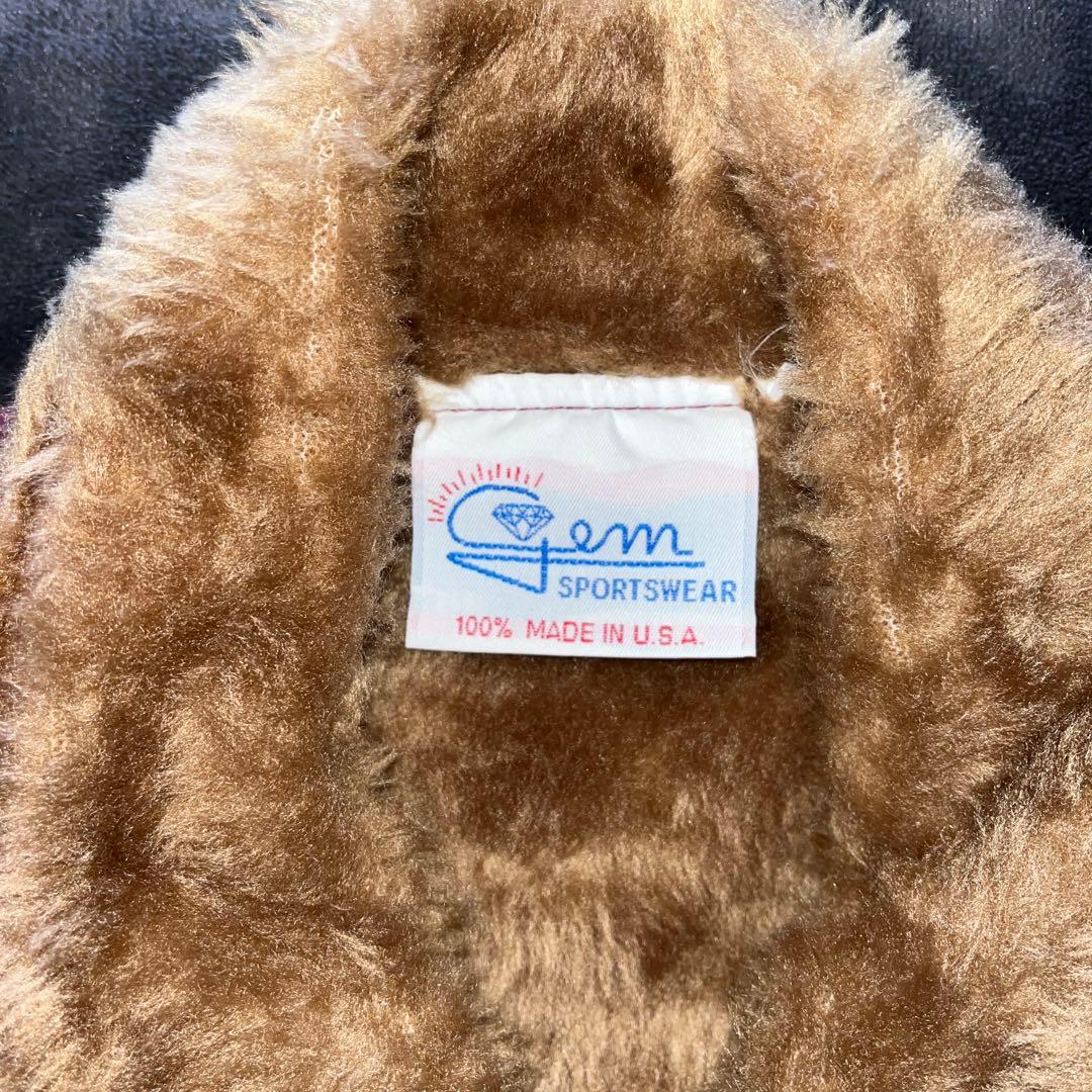 最終値下げ。GEM SPORTS WEAR コーデュロイ×ボアランチジャケット