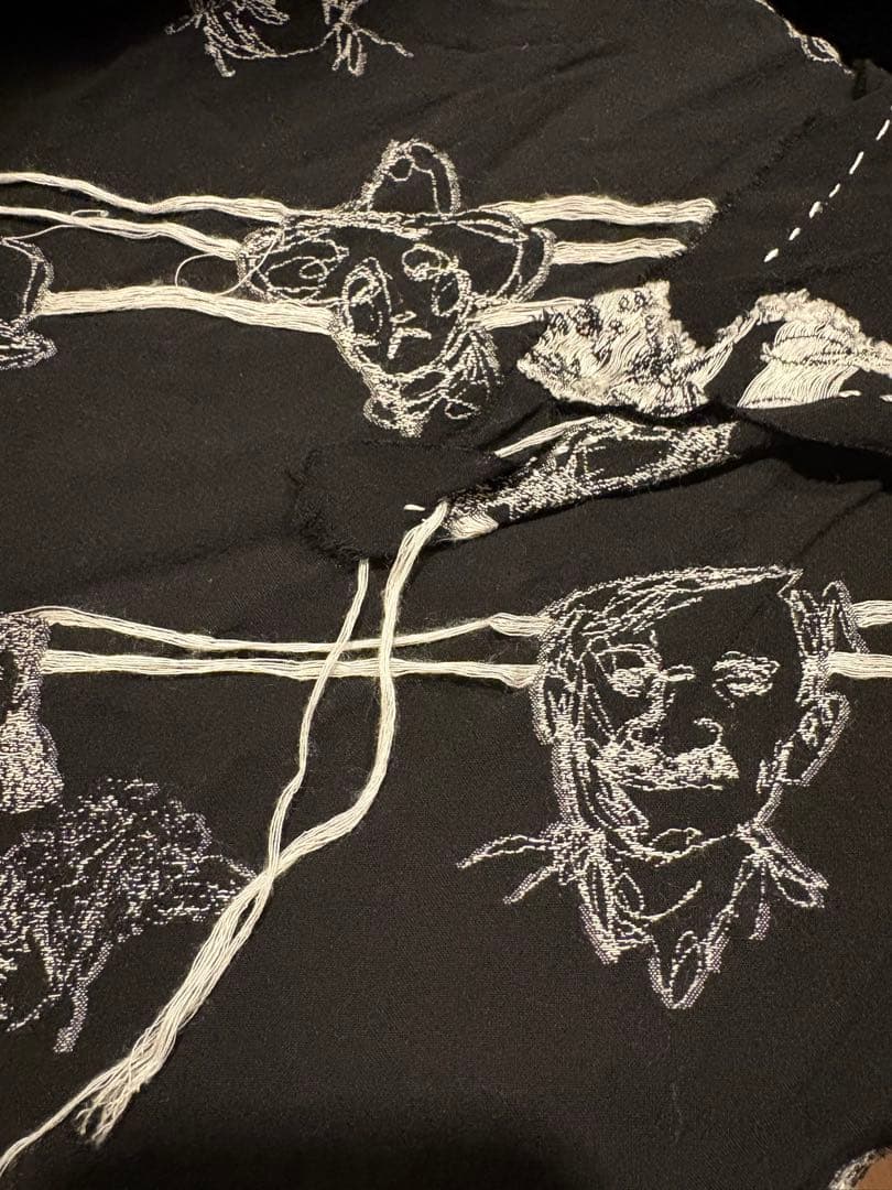 archivio j.m.ribot ビスコースシルクスカーフ