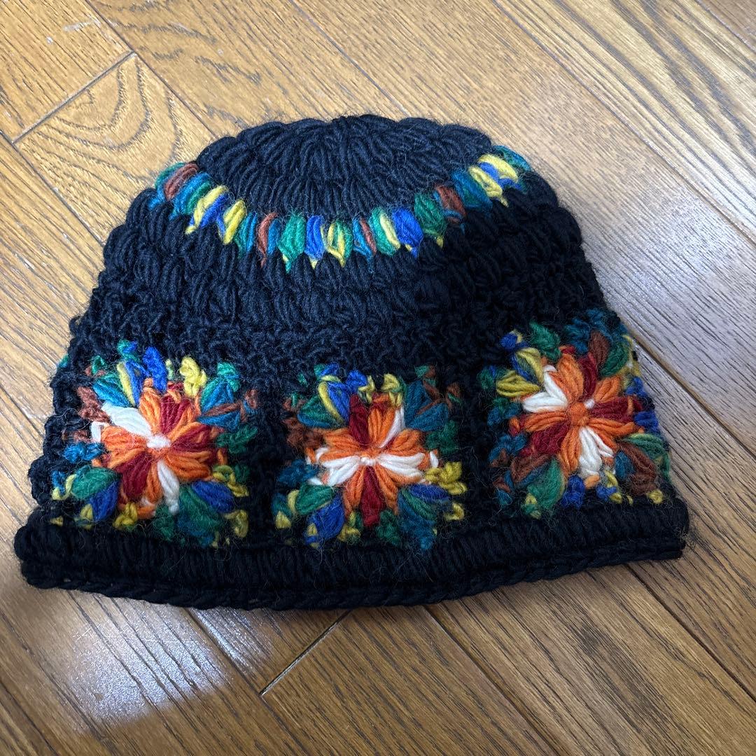 帽子 Supreme Crochet Beanie \"Black\"