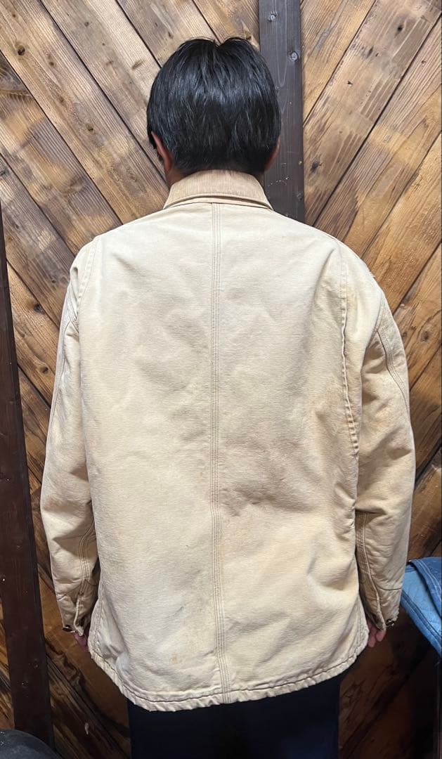 Carhartt カバーオール ベージュ　雰囲気系