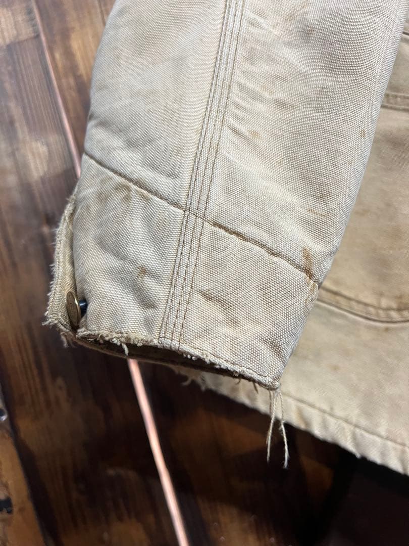 Carhartt カバーオール ベージュ　雰囲気系