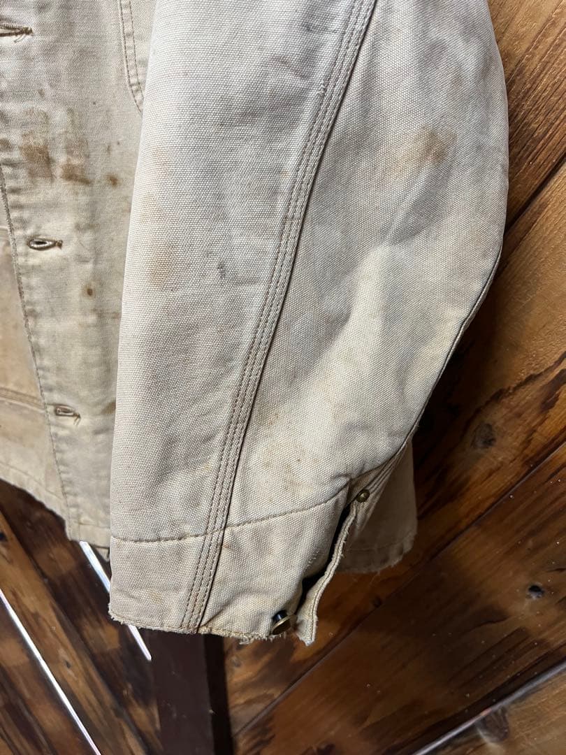Carhartt カバーオール ベージュ　雰囲気系