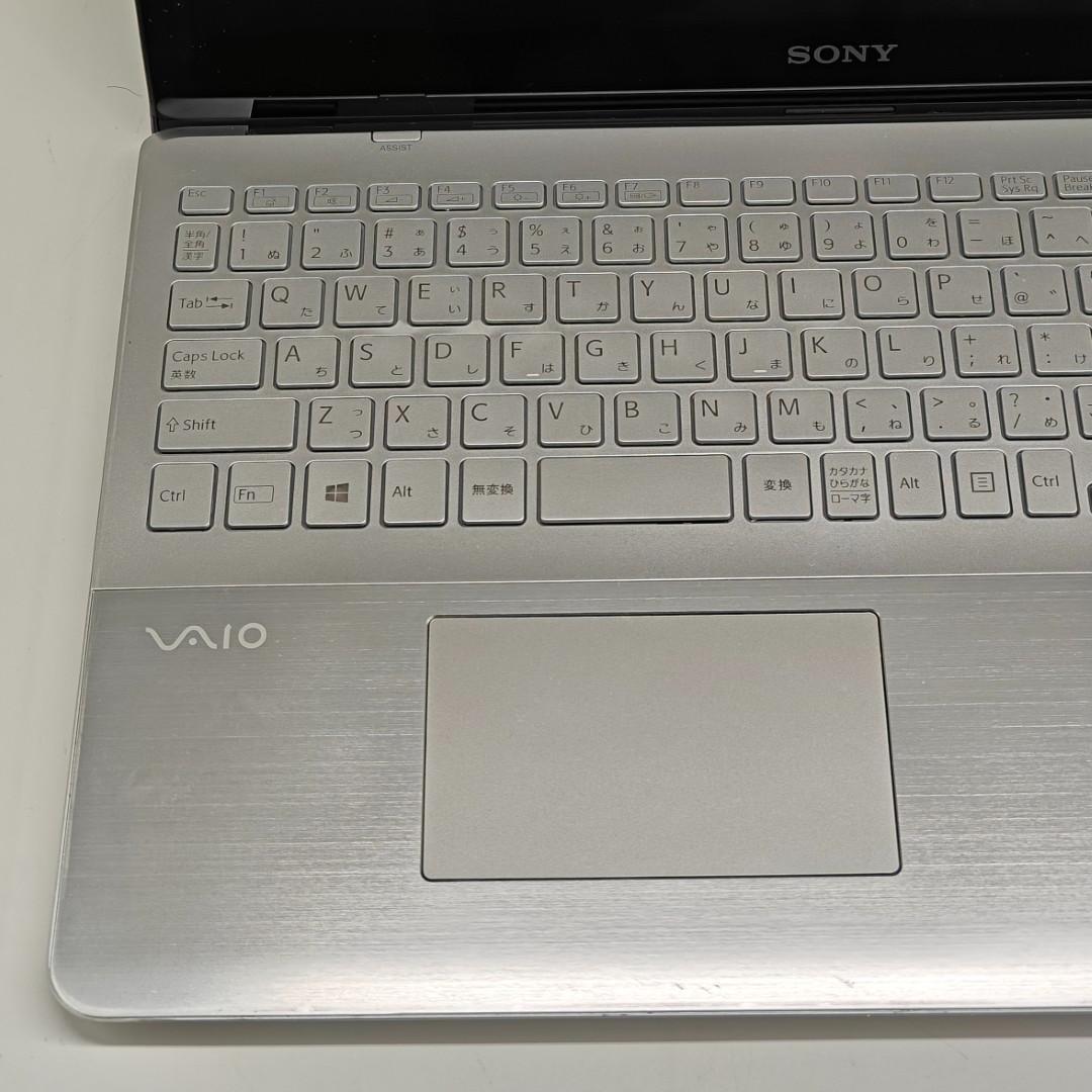 【VAIO】SVF 爆速i7 SSD512GB 12GB シルバー ノートPC