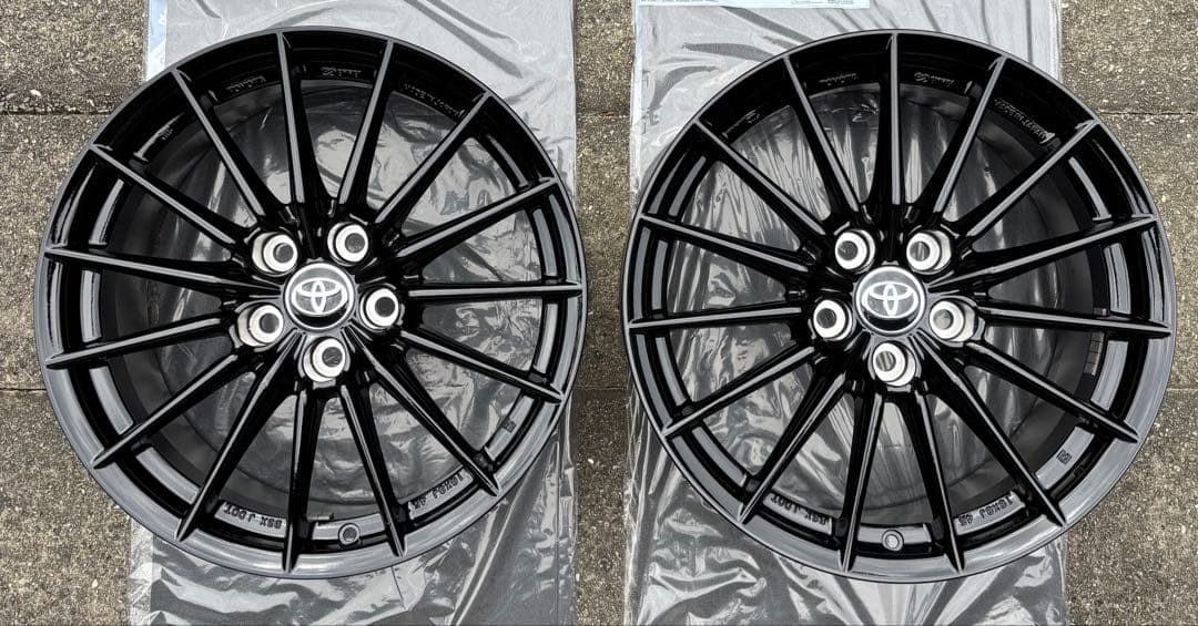 トヨタ GRヤリス純正18インチ ホイール2本セット②