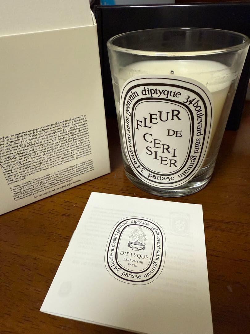 【本日中】Rinページ diptyque キャドル2つセット