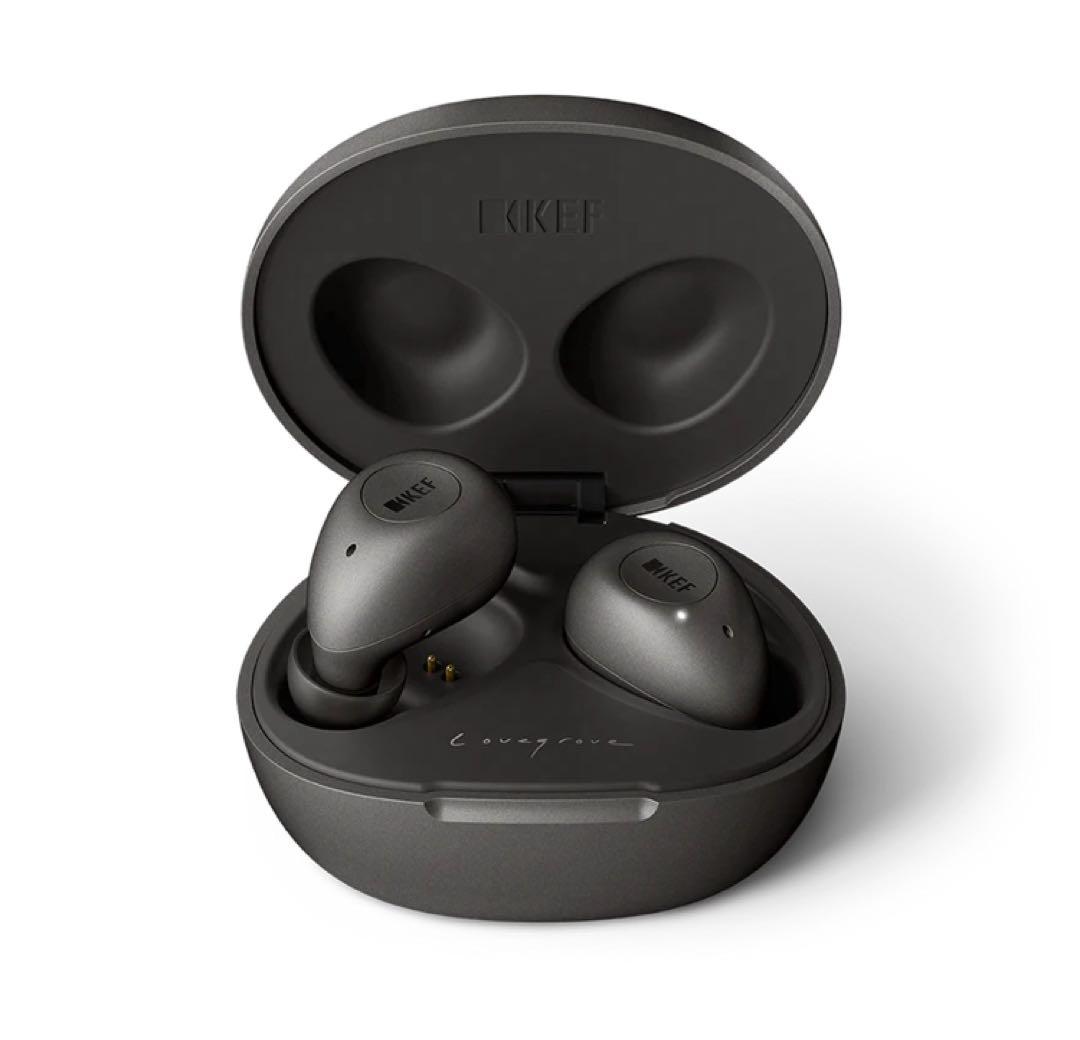 KEF Mu3ワイヤレスイヤフォン ブラック