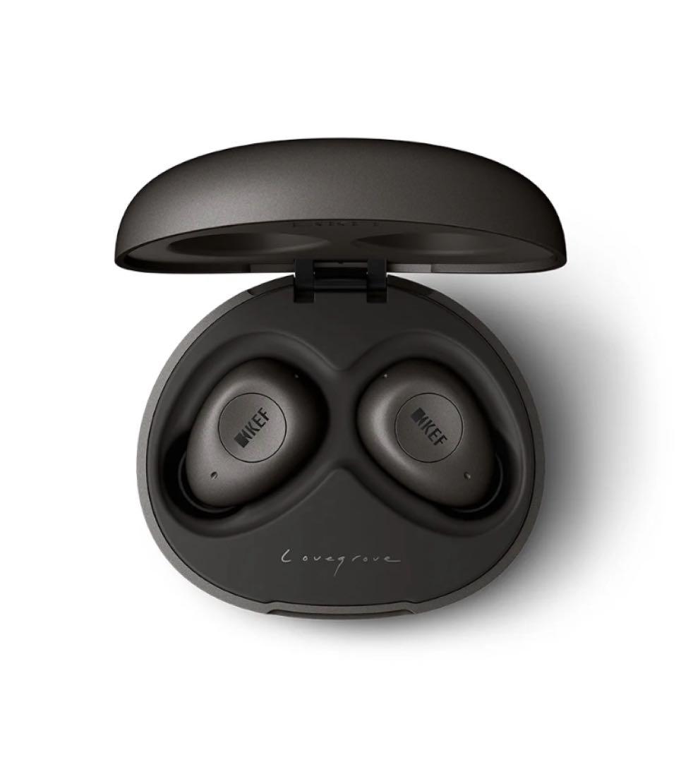 KEF Mu3ワイヤレスイヤフォン ブラック