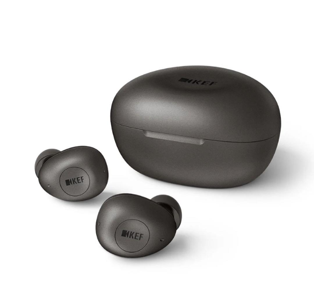 KEF Mu3ワイヤレスイヤフォン ブラック