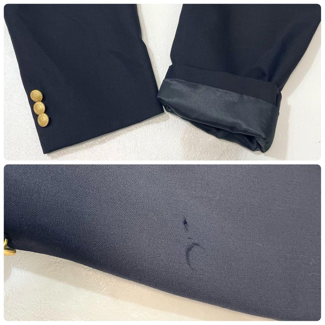 XL相当✨ブルックスブラザーズ 紺ブレ 金ボタン テーラードジャケット41REG