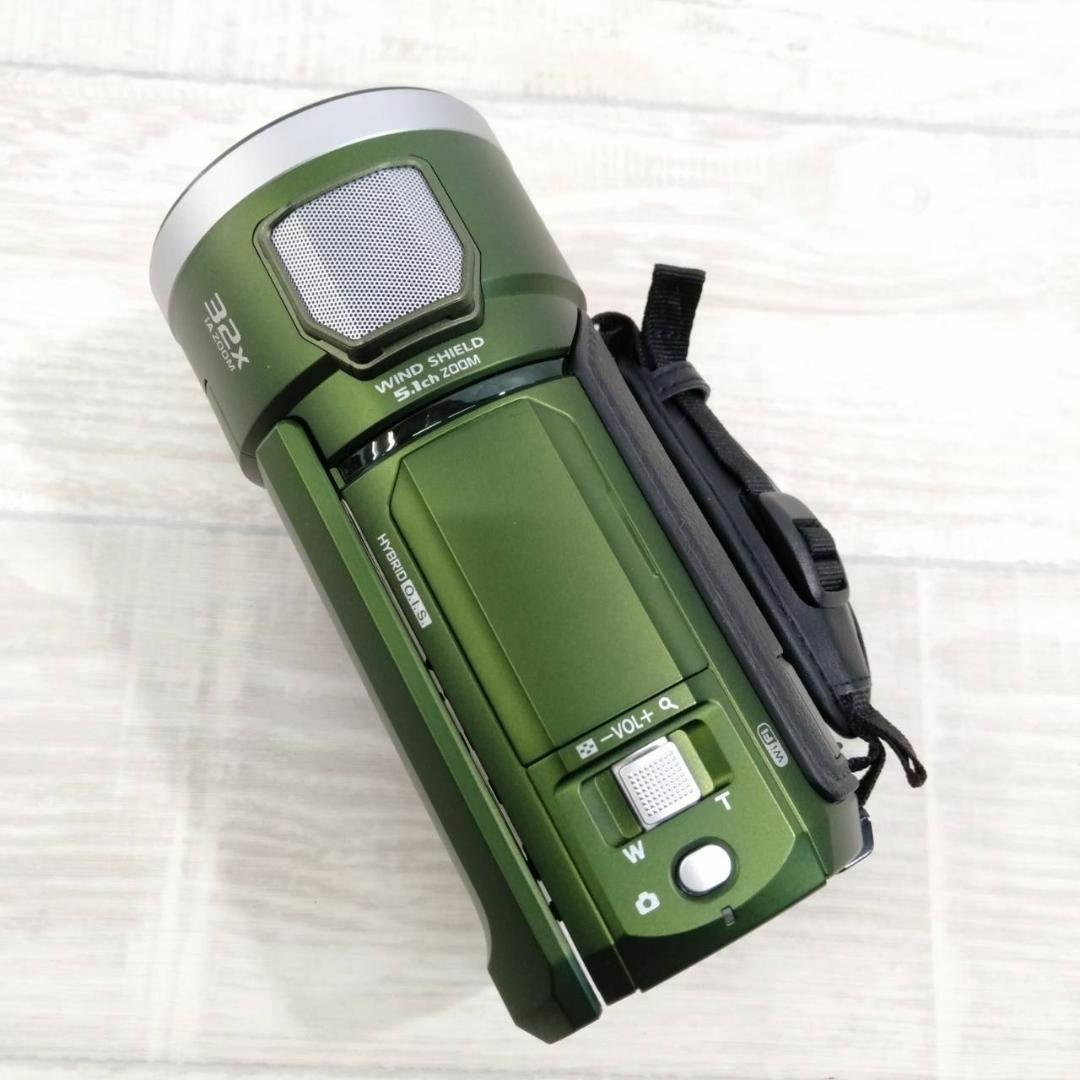 パナソニック 4Kビデオカメラ 64GB HC-VX2M フォレストカーキ