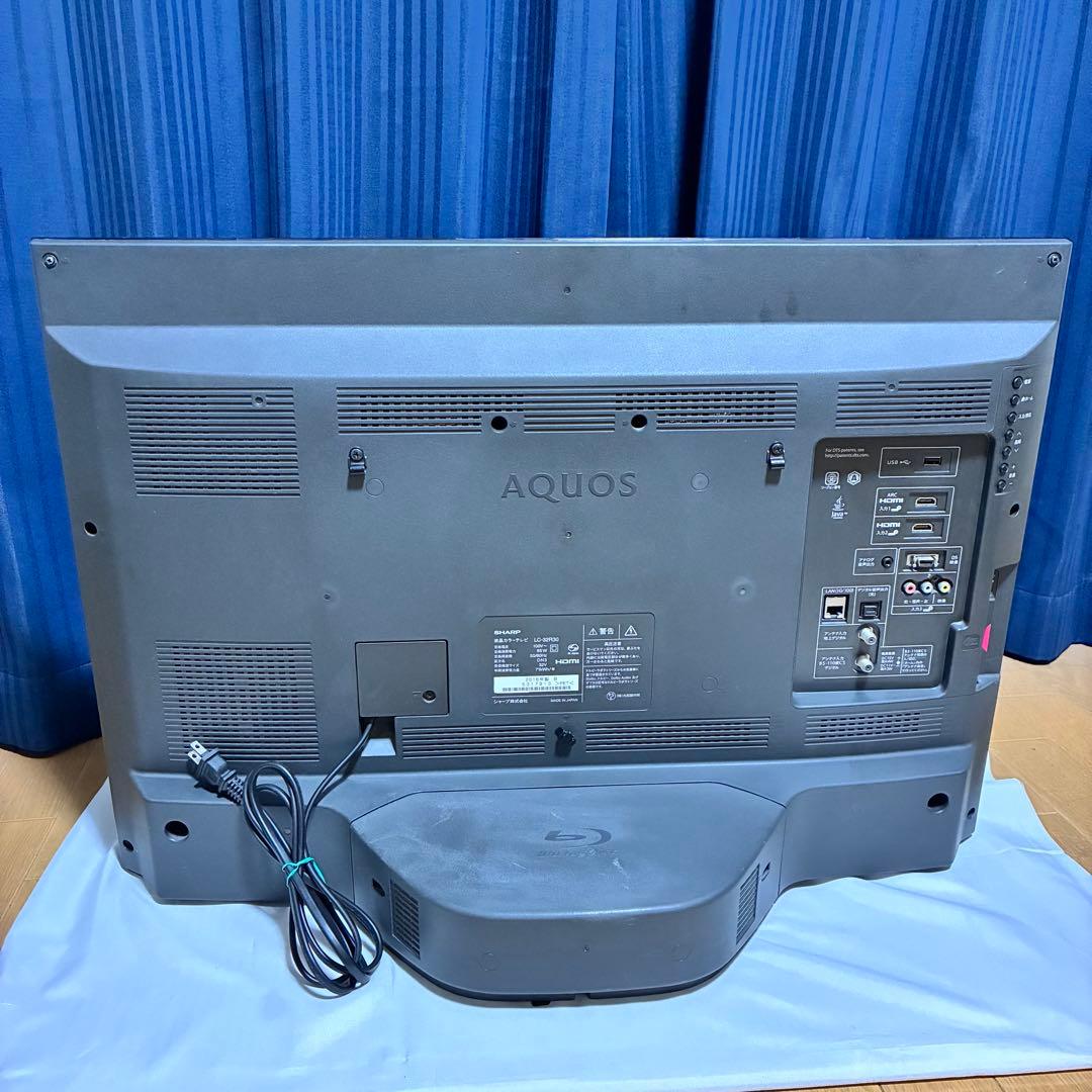 SHARP Blu-ray再生可 地デジ録画可AQUOS 32インチ液晶テレビ