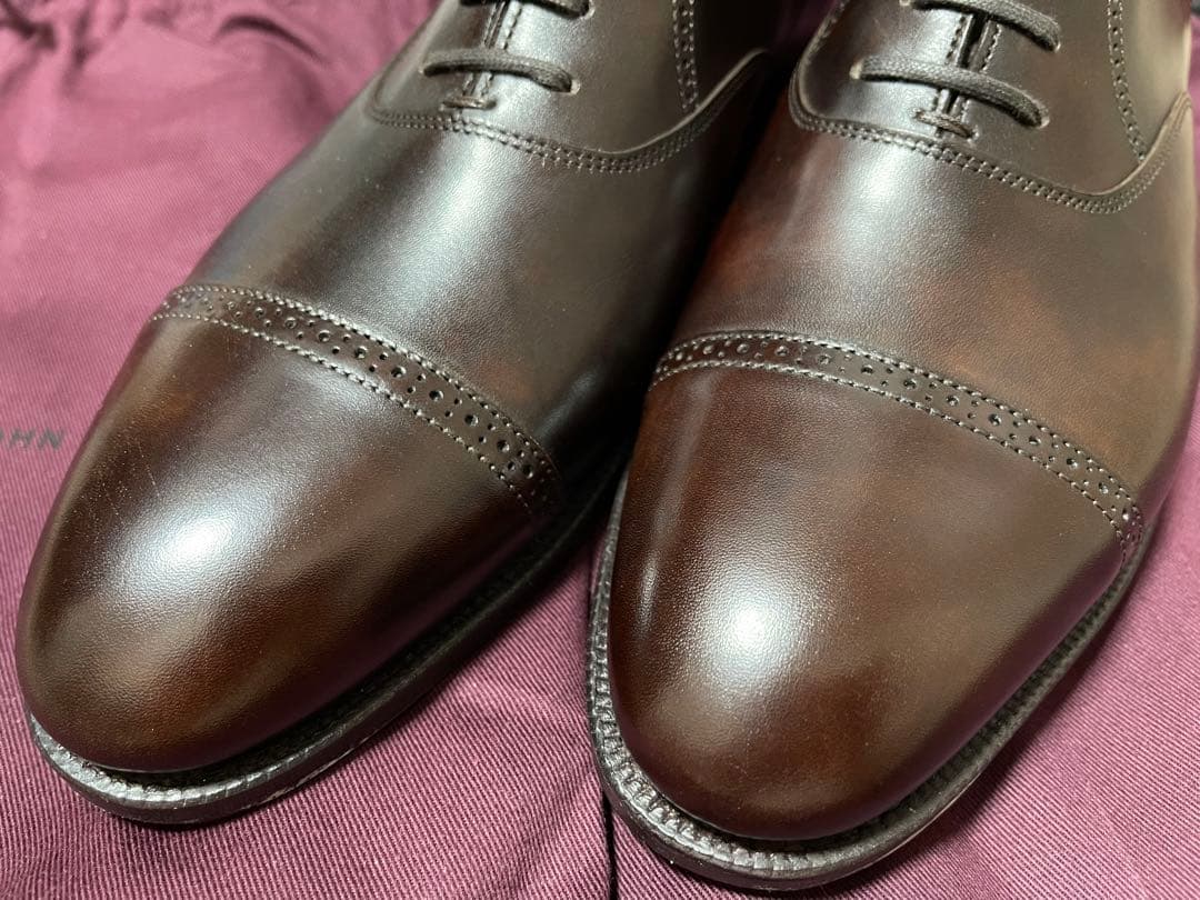 【新品未使用】ジョンロブ　フィリップⅡ ダークブラウン