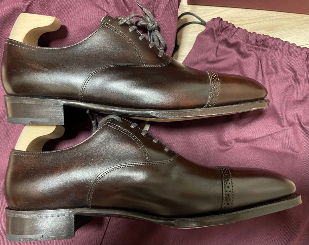 【新品未使用】ジョンロブ　フィリップⅡ ダークブラウン