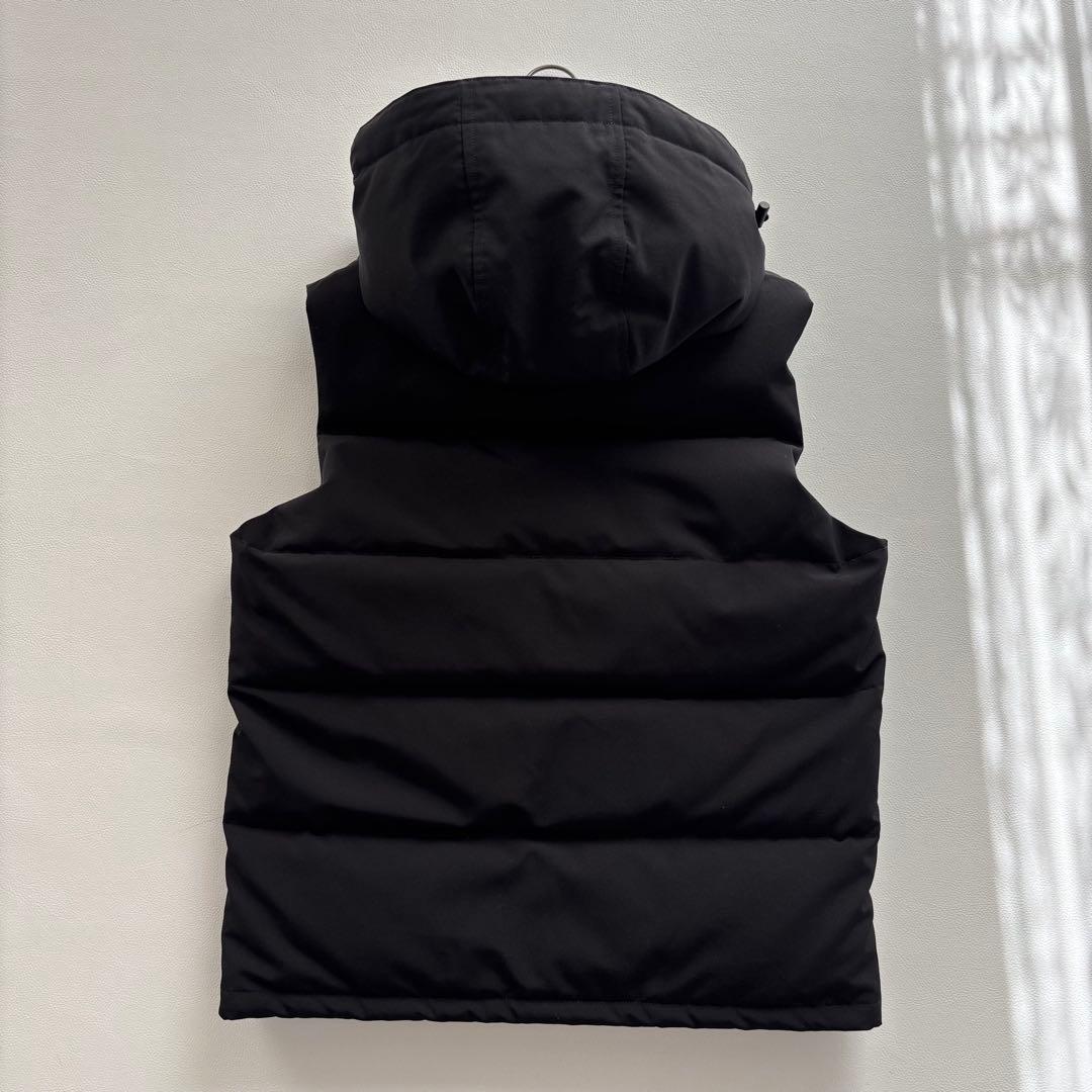 02459-7 DANTON ダントン　ダウンベスト　メンズ　フード　L