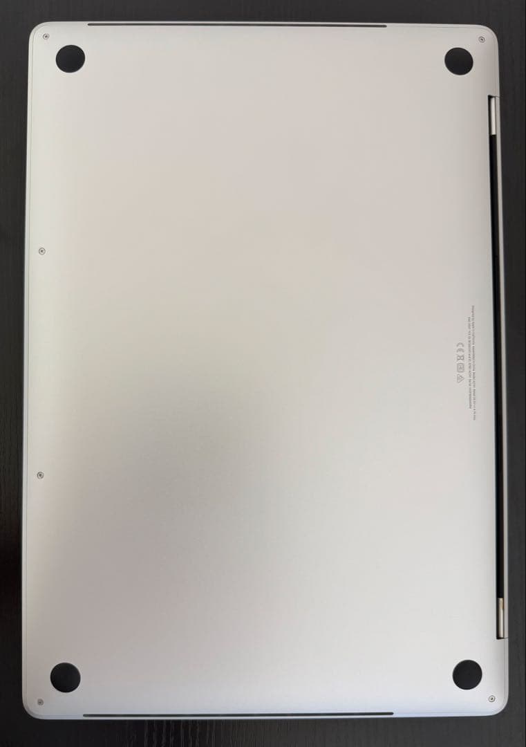 MacBookPro i9 32GB 1TB 充放電98回 バッテリー94%