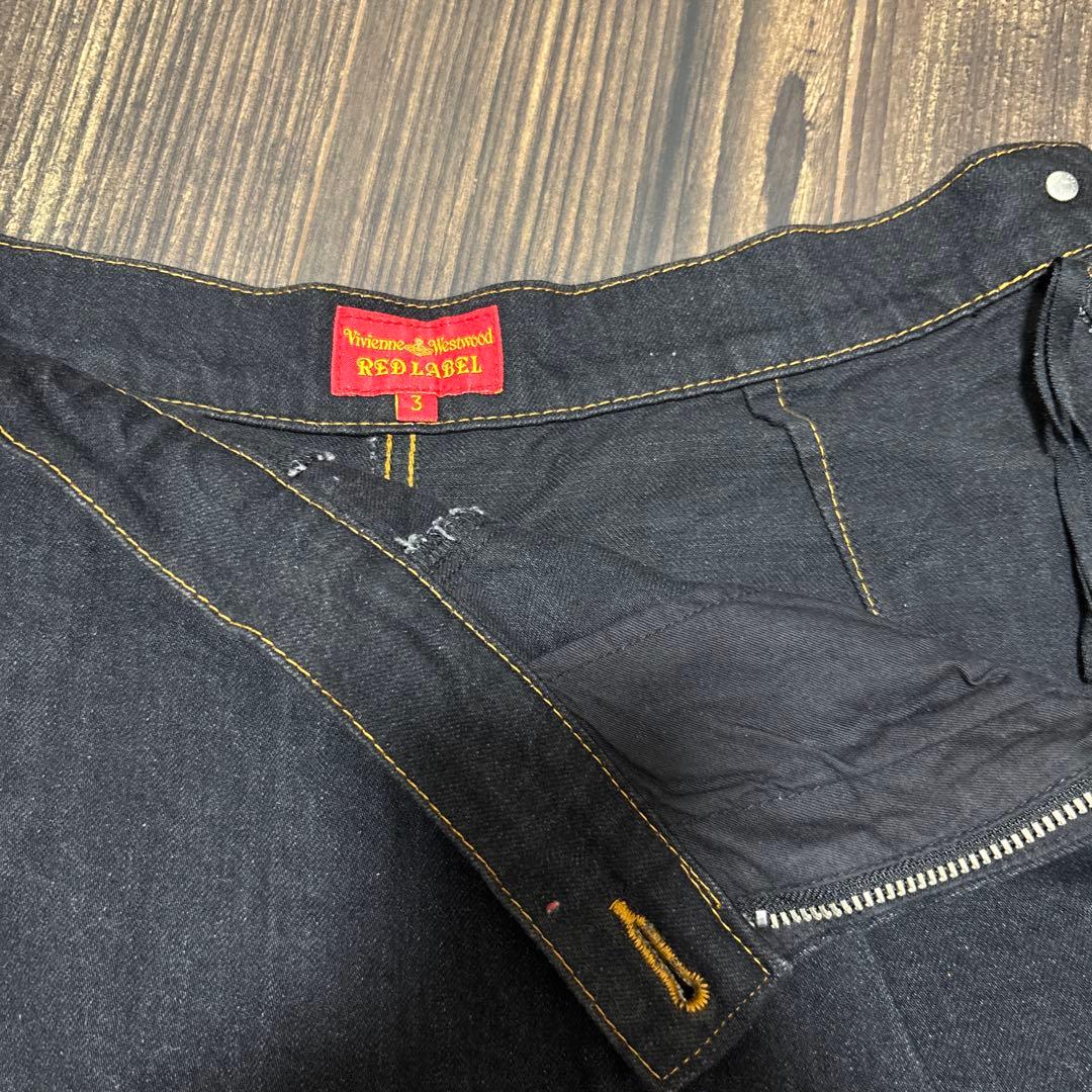 ヴィヴィアンウエストウッド　デニムショートパンツ キュロット