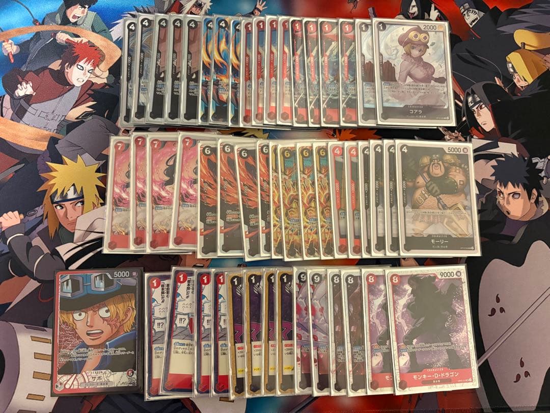 ワンピースカード 赤黒サボデッキ