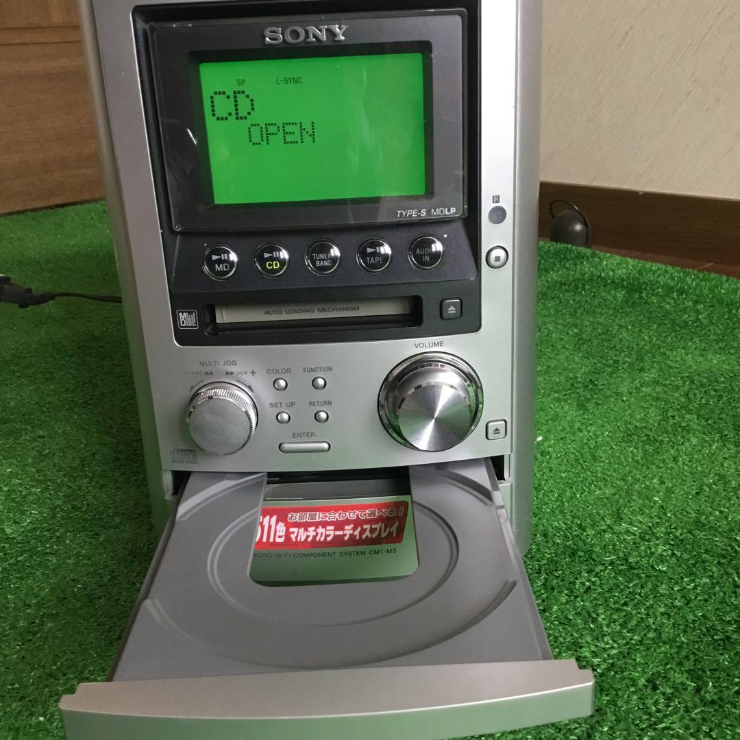 【動作確認】SONY ミニコンポ　リモコン付属