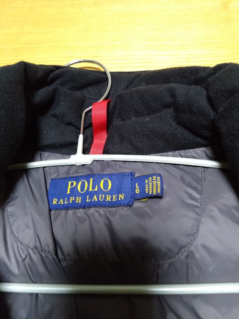 N*a様 Polo Ralph Lauren ブラックダウンベスト