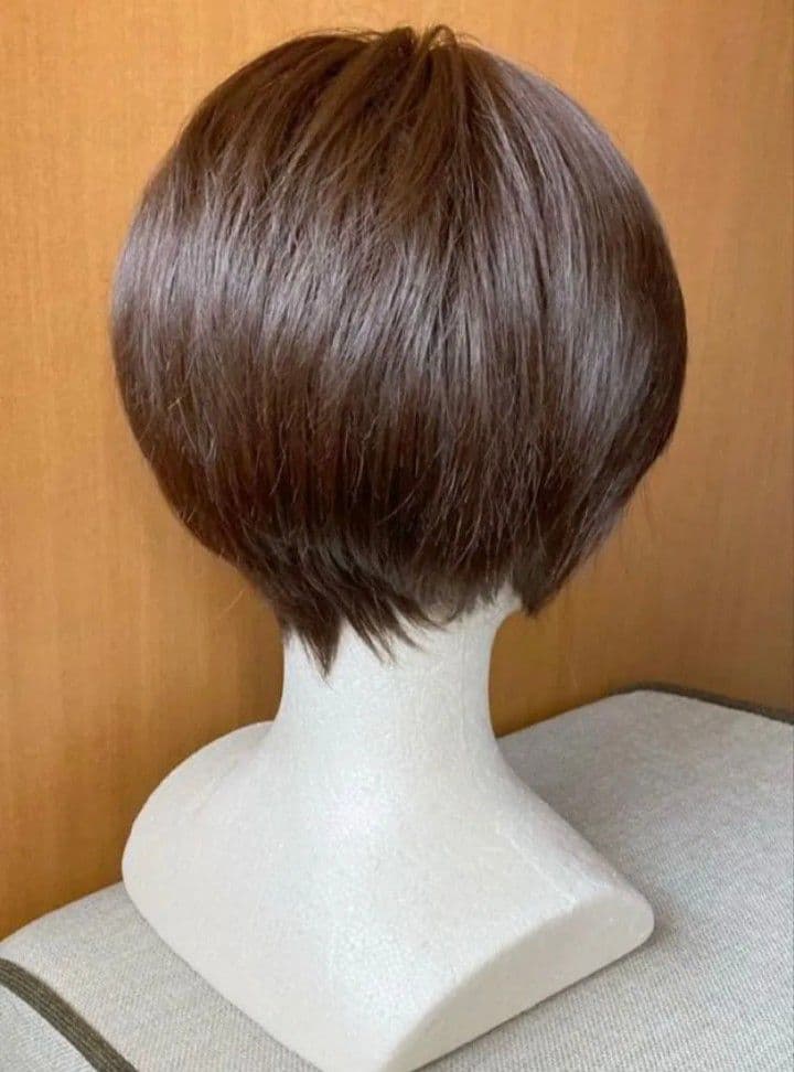 未使用品　リネアストリア「天使のリーフショート」S　チョコブラウン VALAN