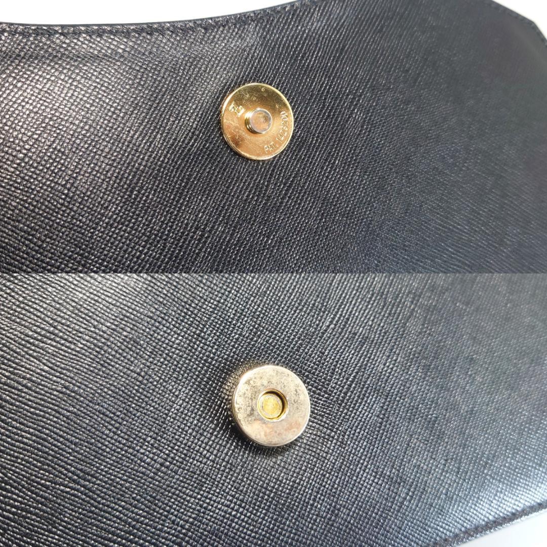 【美品】イヴサンローラン YSL クラッチバッグ カサンドラ　黒