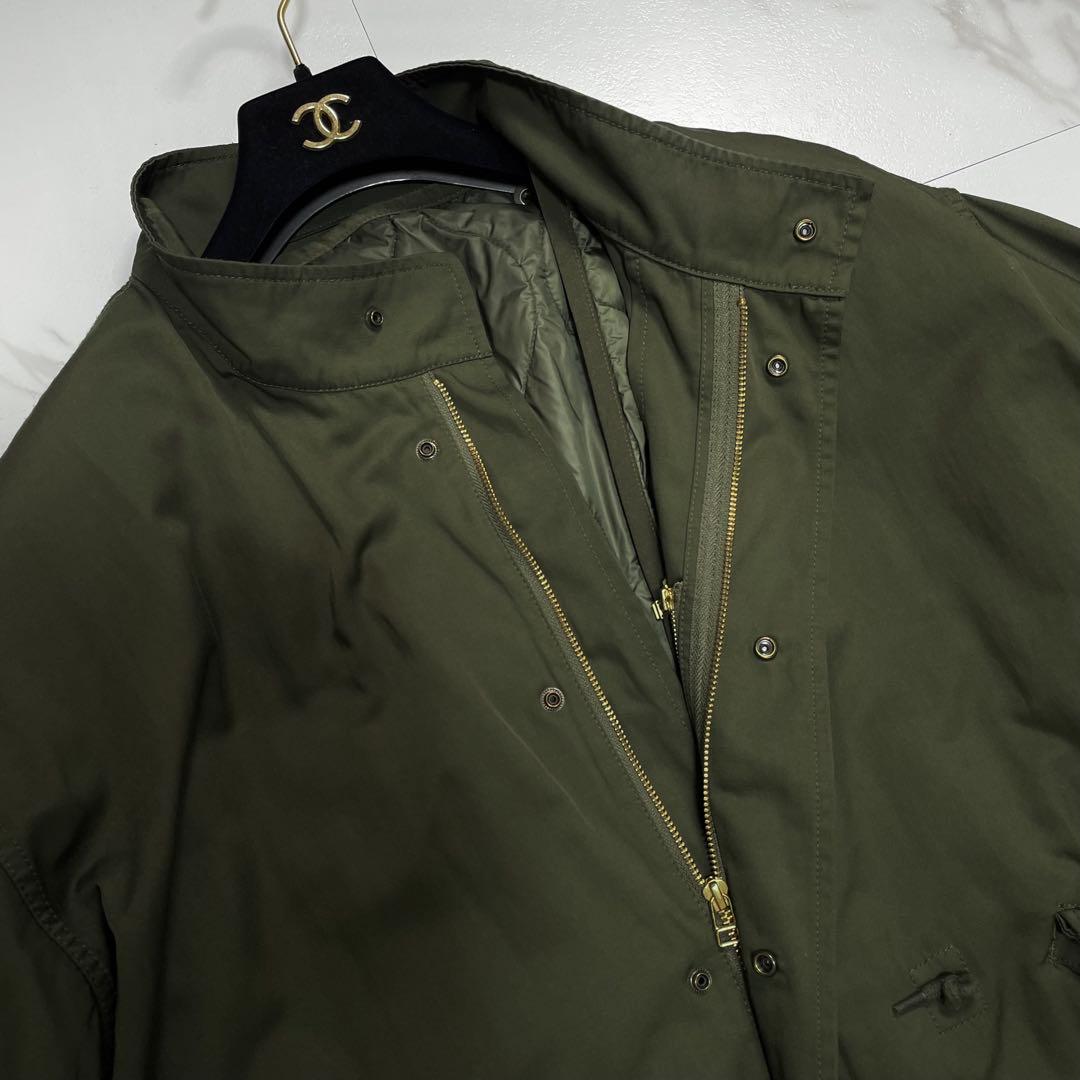 近年✨SHENERY ロング モッズコート ライナー付　3way カーキ