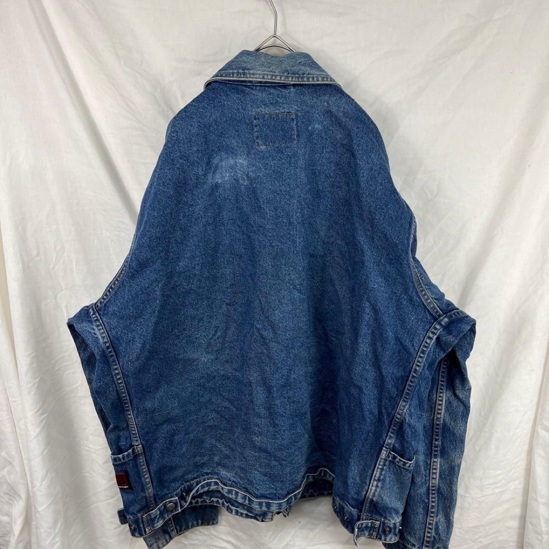 90s wrangler ラングラー ジップアップ デニムジャケット トラッカー