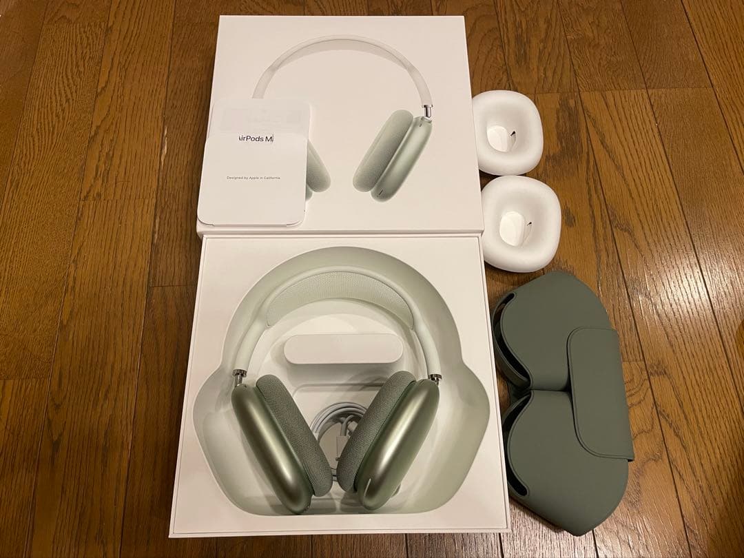 【値下げ！】AirPods Max グリーン 付属品完備！