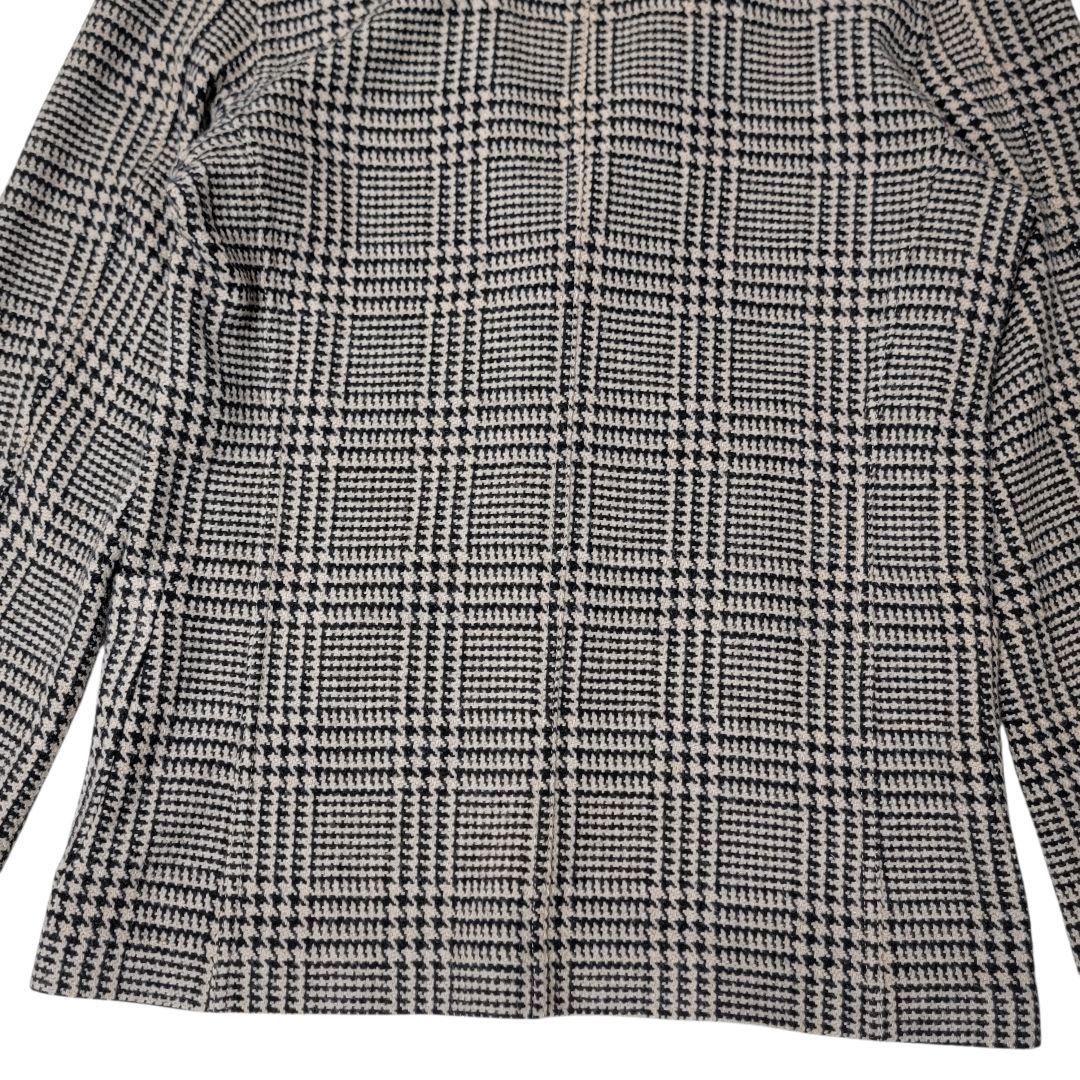 ほぼ未使用 チルコロ CIRCOLO グレンチェック ウールジャージージャケット