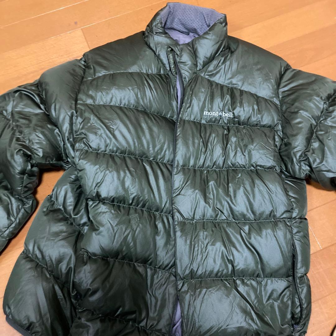 mont-bell ダウンジャケット ダークグリーン