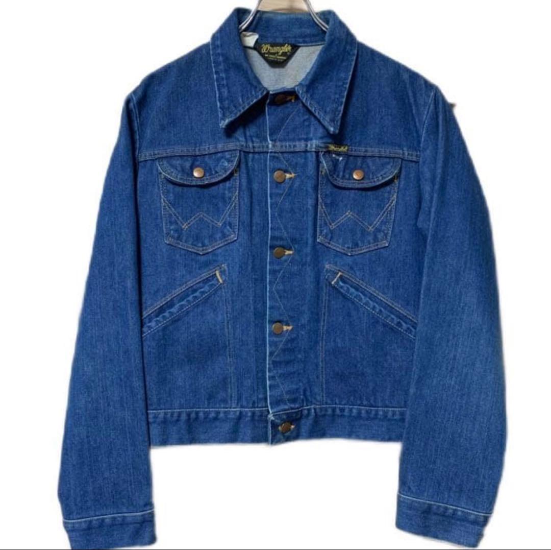 80s ラングラー126mj デニムジャケット Gジャン 38or40
