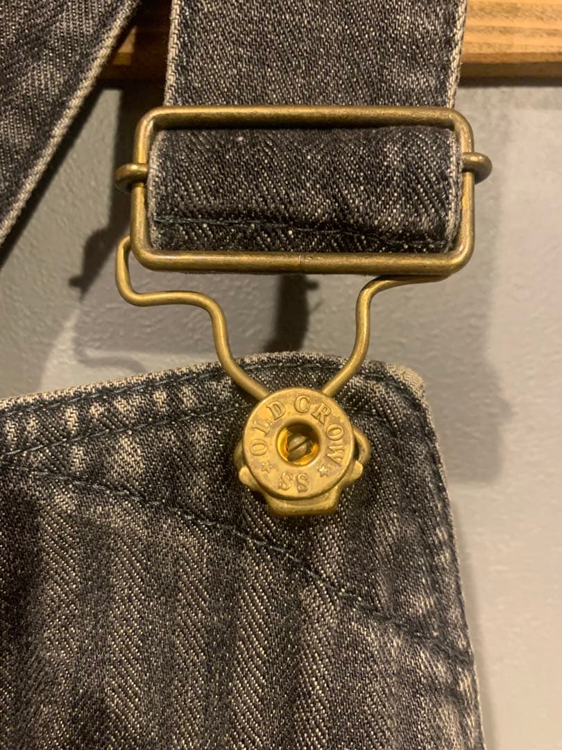 【美品】オールドクロウ　オーバーオール