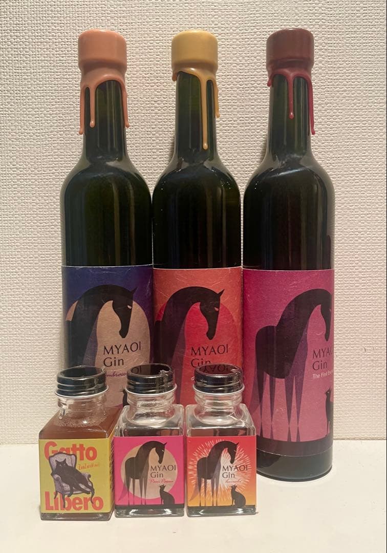 MYAOI GIN 500ml 3本+3本セット　馬追蒸溜所　ミャオイジン