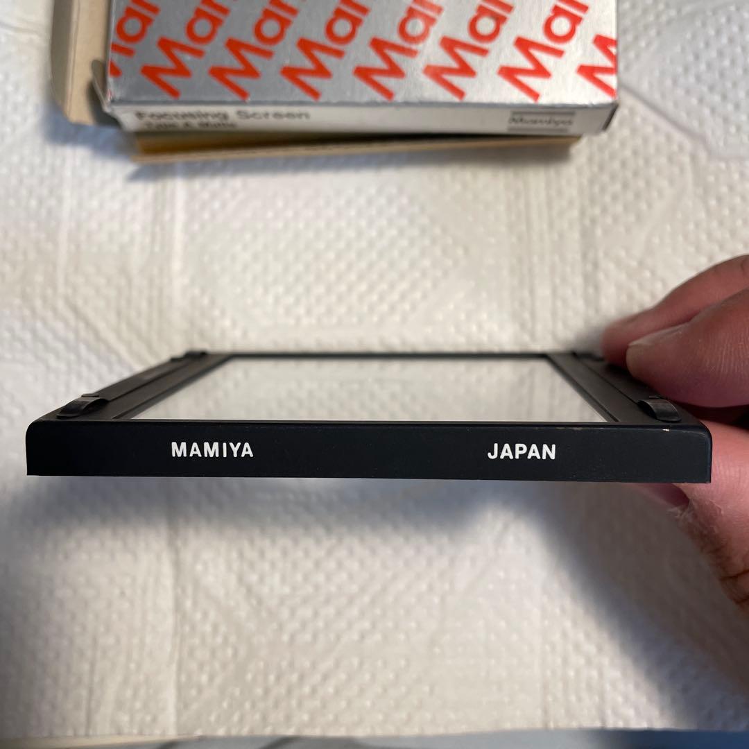 マミヤ　mamiya rb67 pro sd フォーカシング　スクリーン