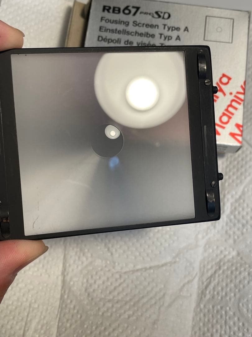 マミヤ　mamiya rb67 pro sd フォーカシング　スクリーン