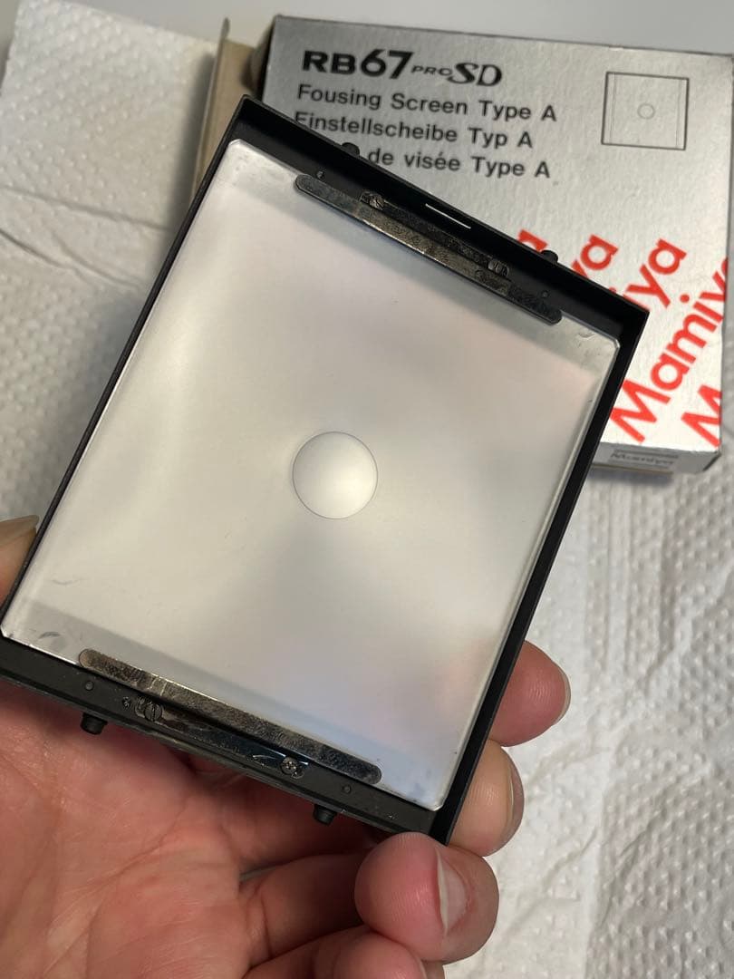 マミヤ　mamiya rb67 pro sd フォーカシング　スクリーン