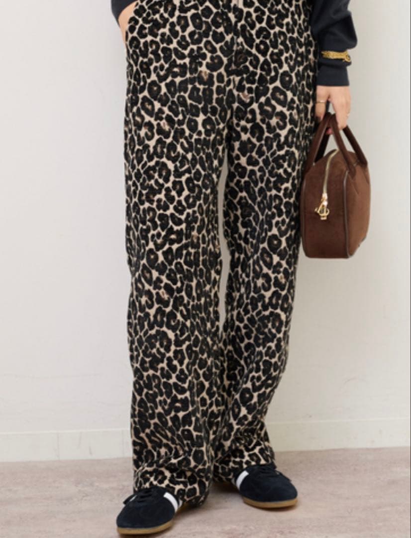 JOURNAL STANDARD relume レオパードジャガードパンツ 36